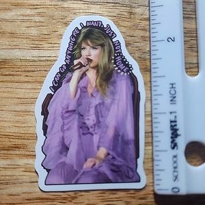 ✨10/$10✨ Taylor Swift Midnights folklore 1989 Red Vinyl Sticker